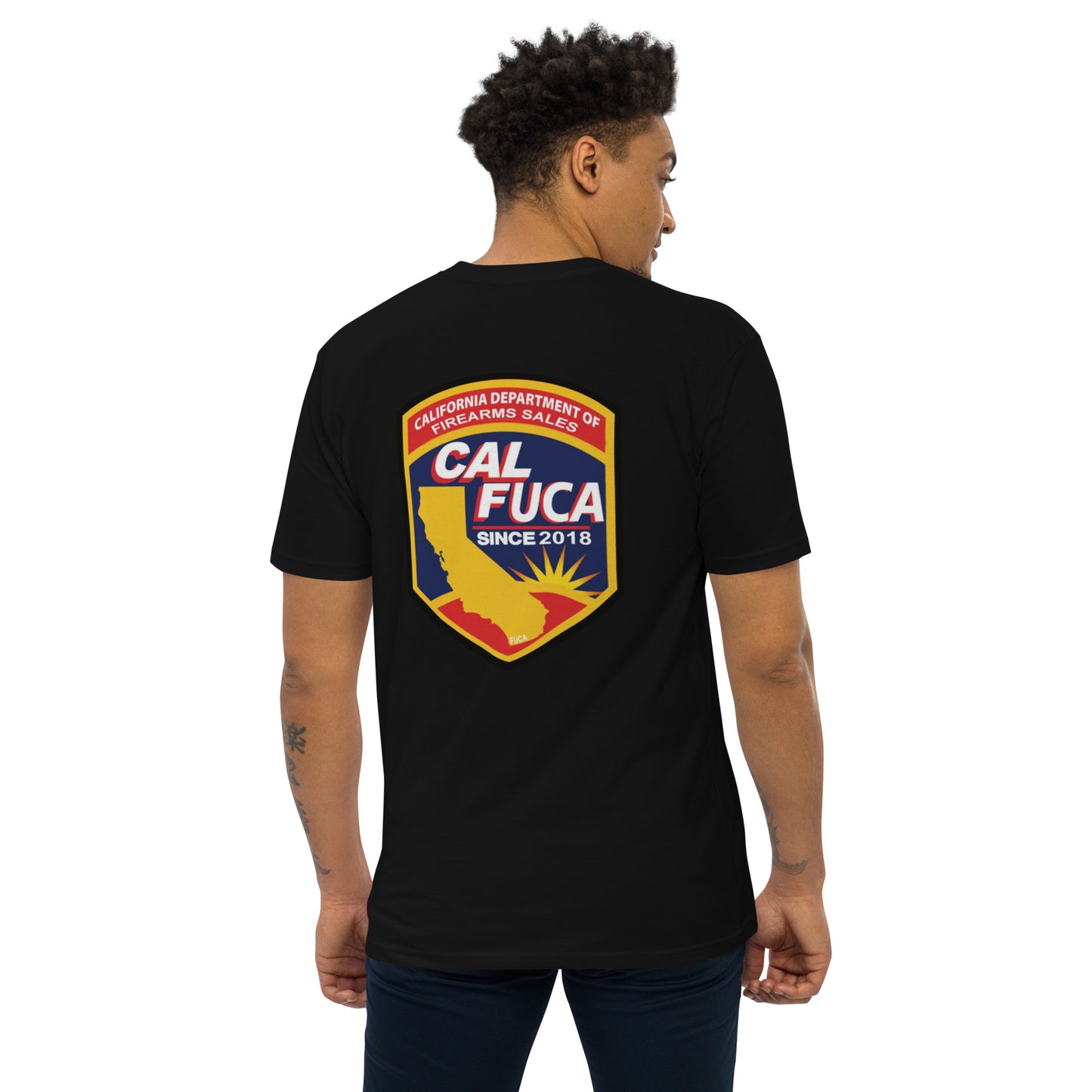 Cal FUCA Men’s premium heavyweight tee
