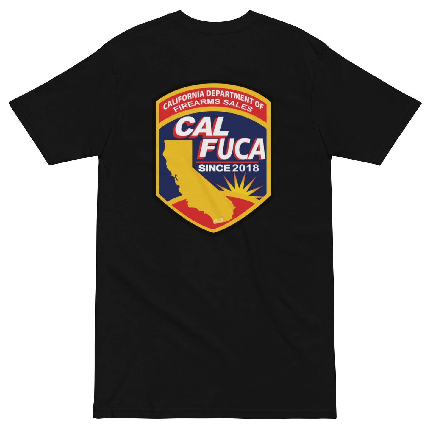 Cal FUCA Men’s premium heavyweight tee