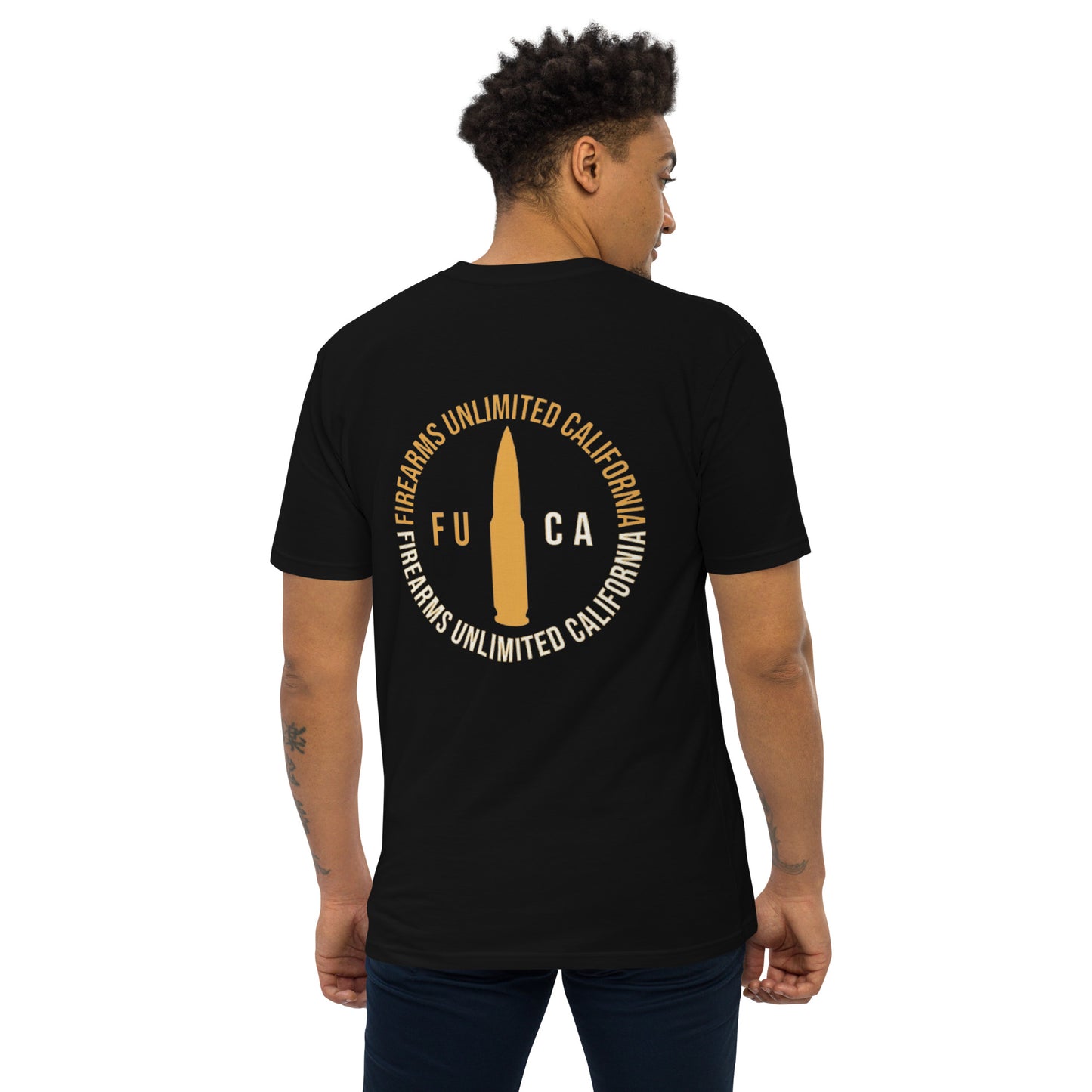 FUCA Bullet Men’s premium heavyweight tee