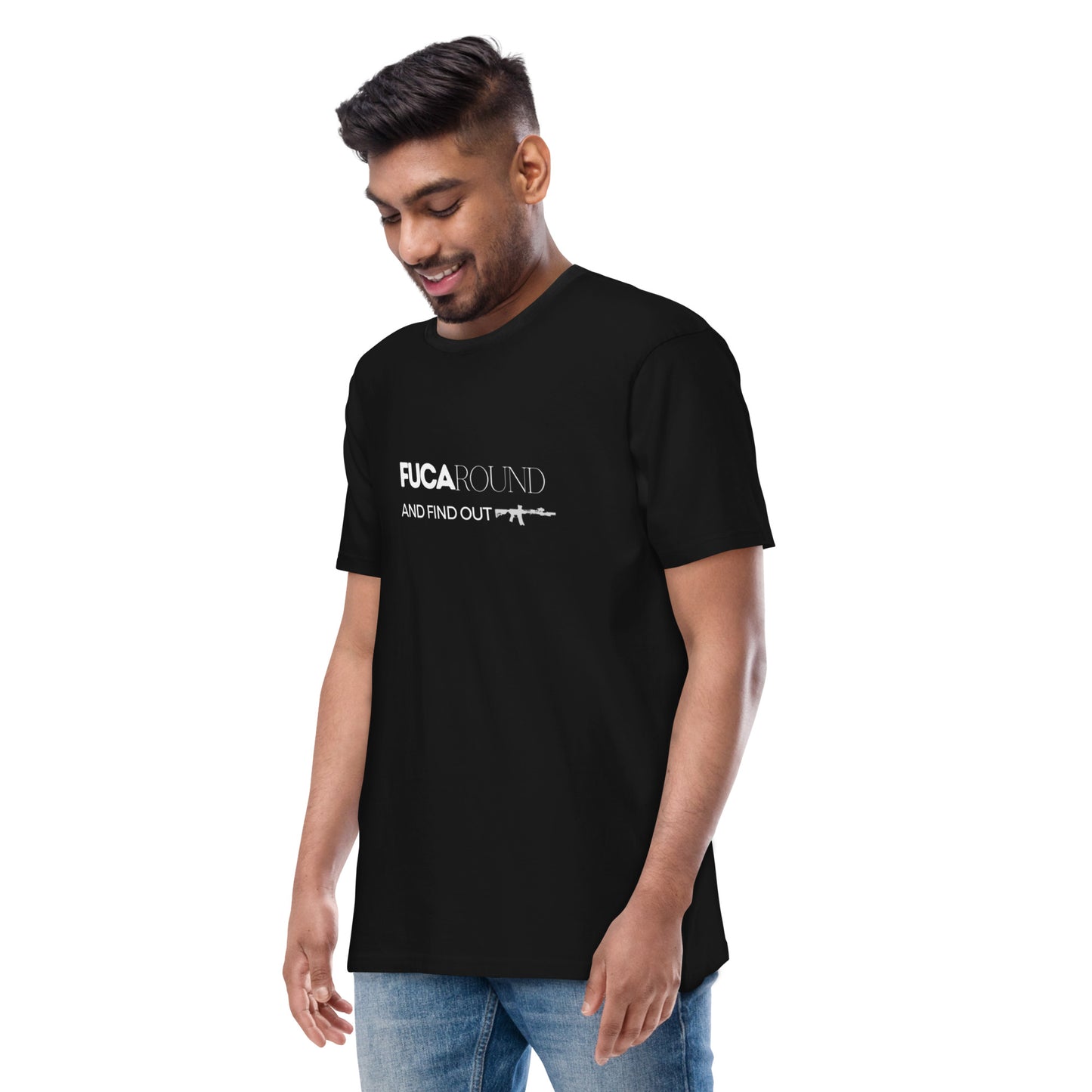 FUCAround Men’s premium heavyweight tee