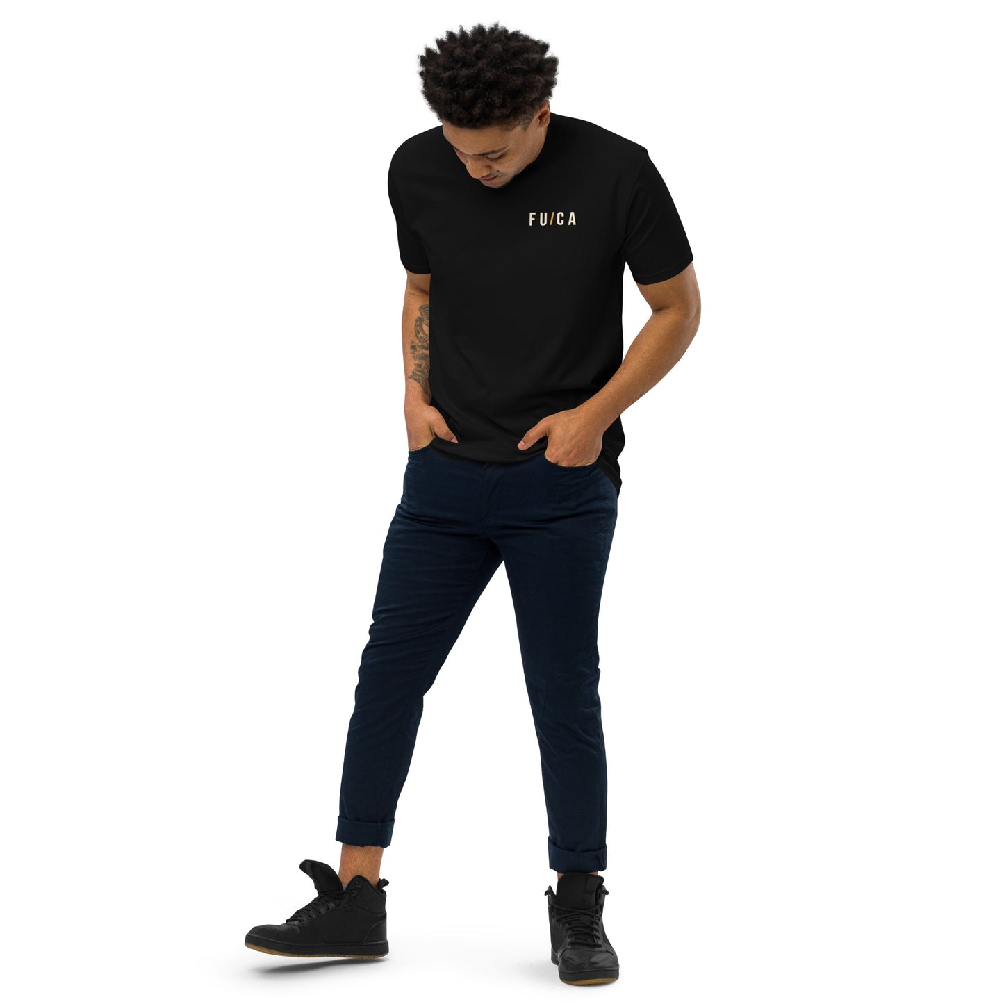 FUCA Bullet Men’s premium heavyweight tee
