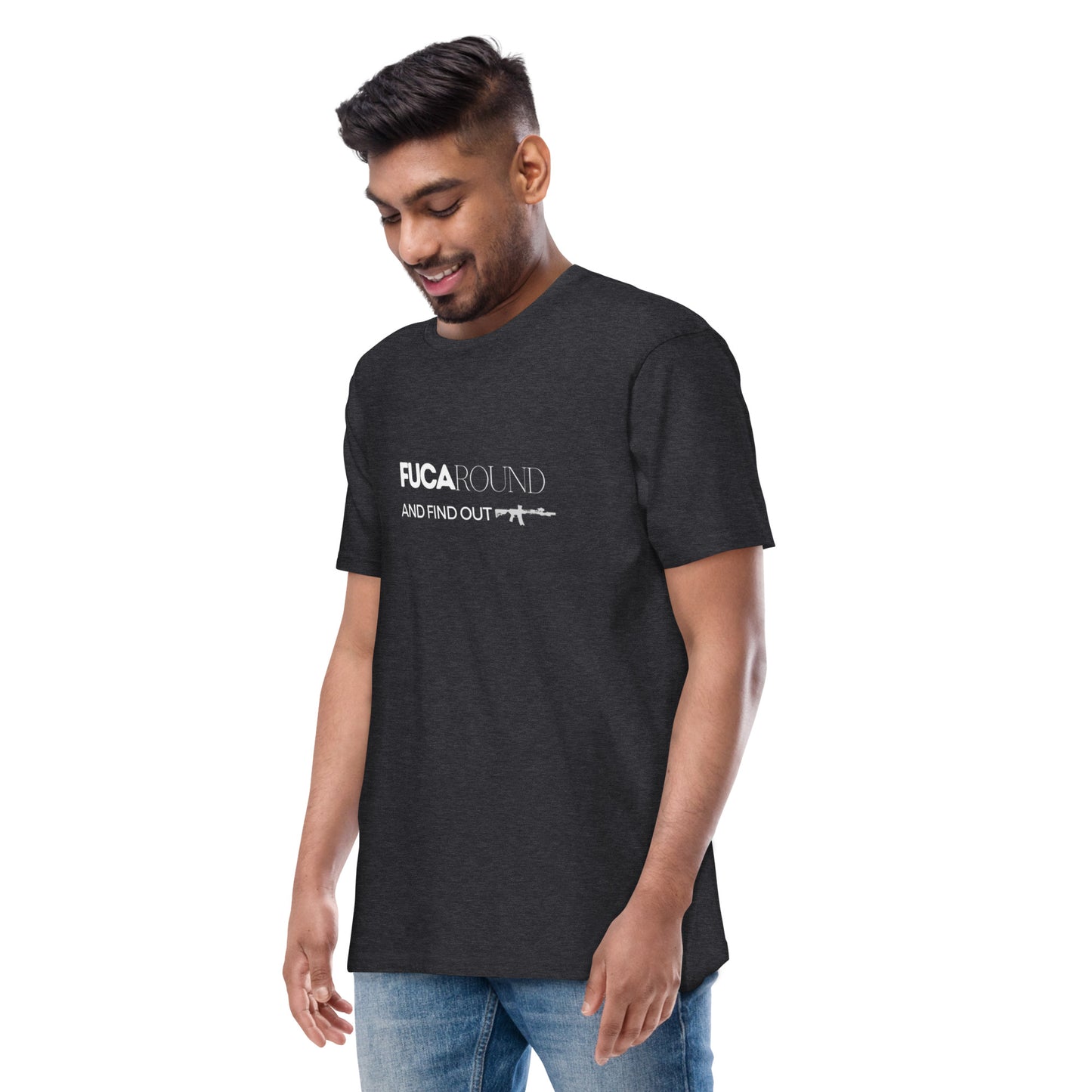 FUCAround Men’s premium heavyweight tee