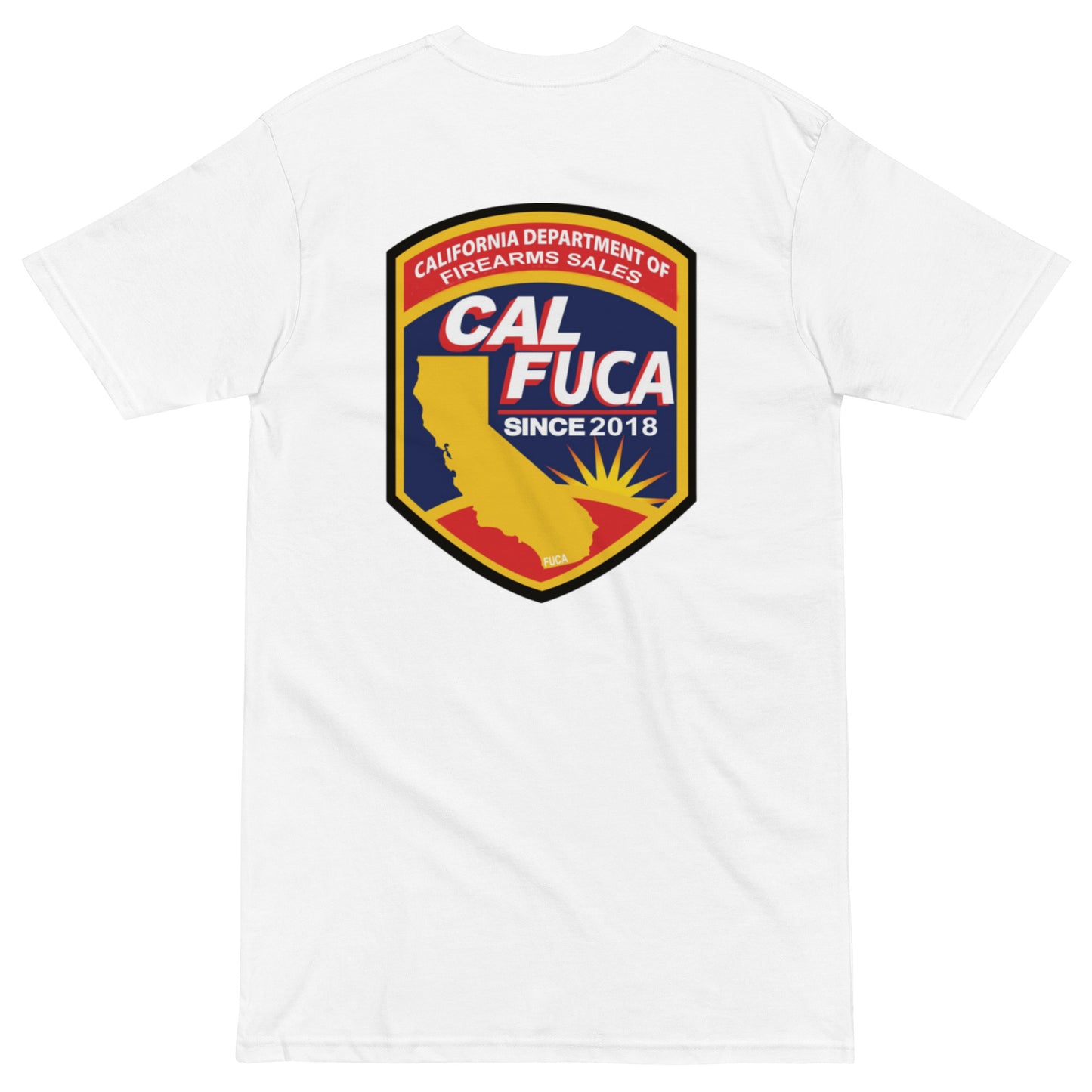 Cal FUCA Men’s premium heavyweight tee