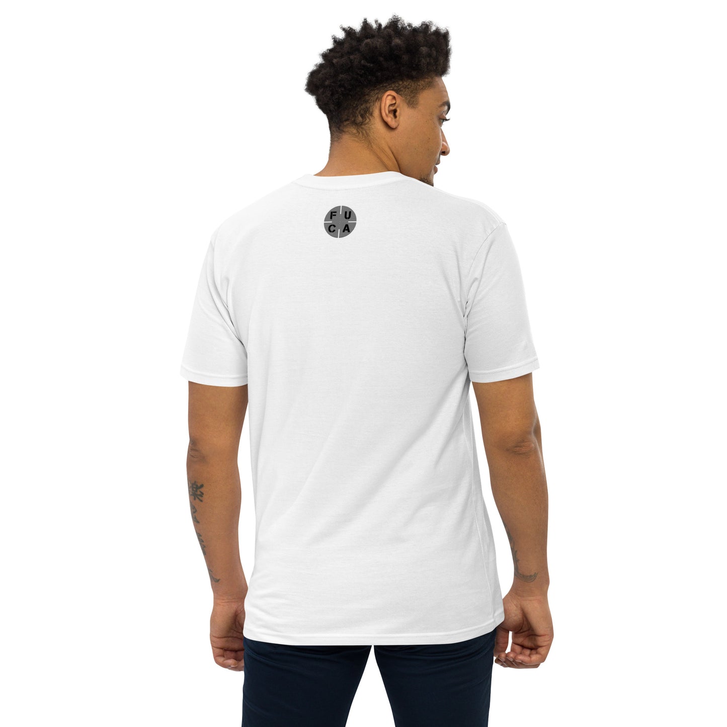Mustache Men’s premium heavyweight tee