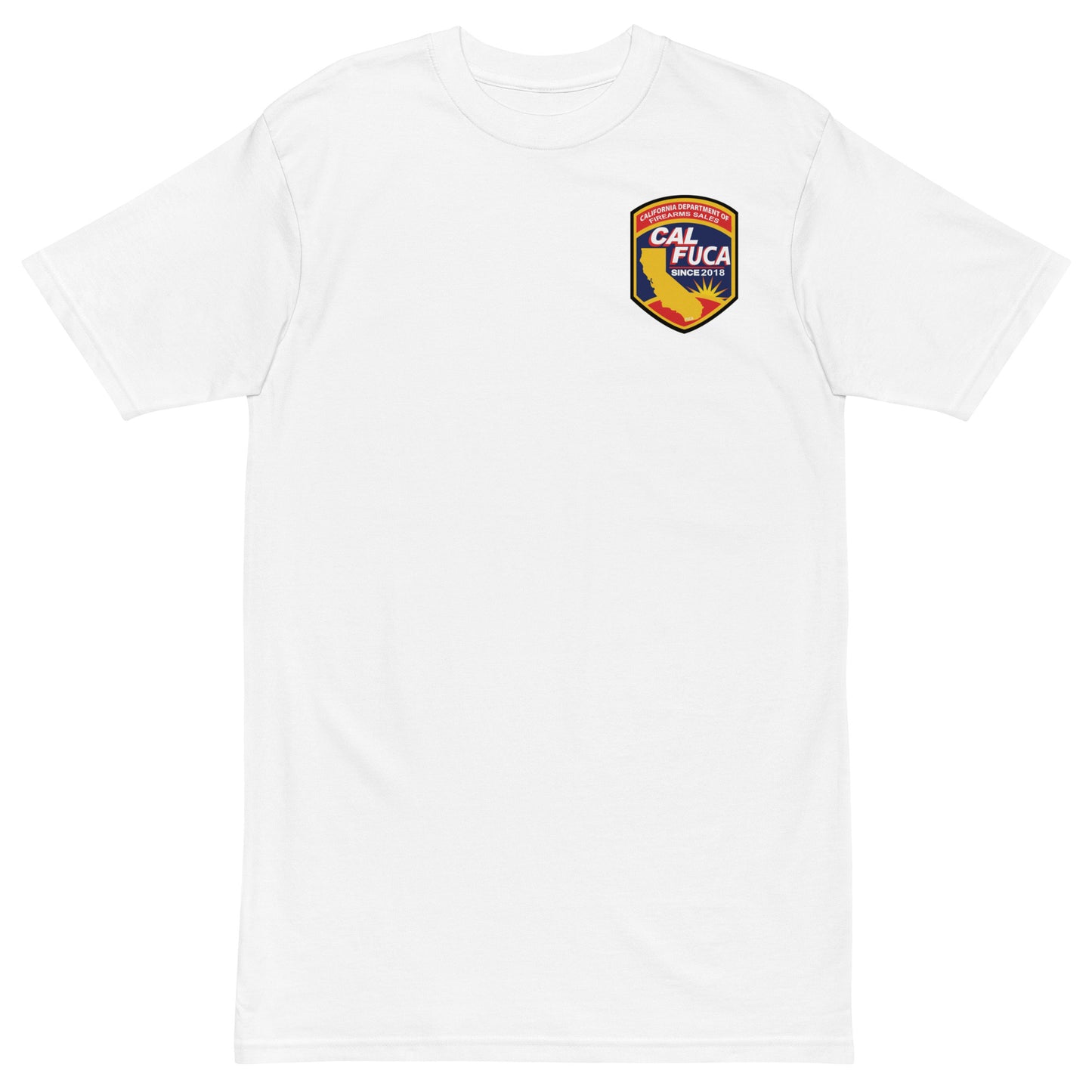 Cal FUCA Men’s premium heavyweight tee