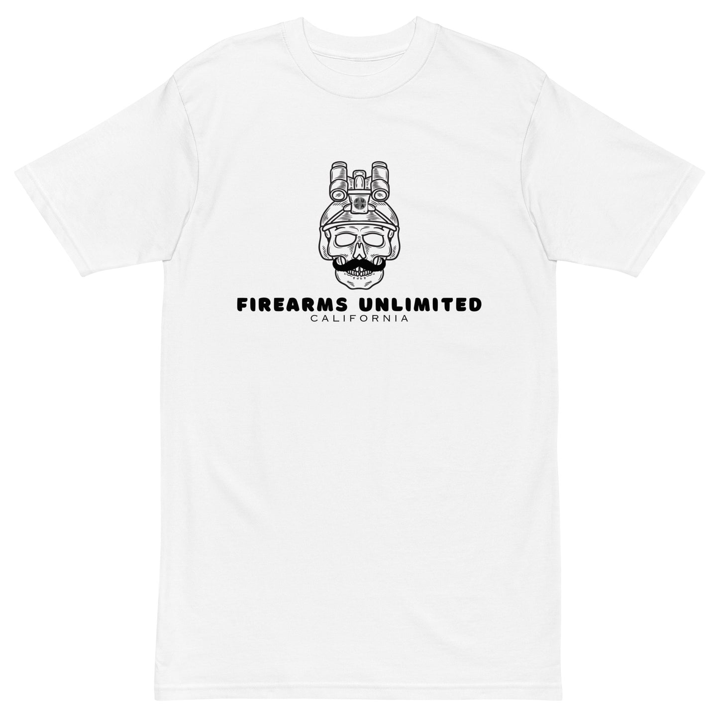 Mustache Men’s premium heavyweight tee