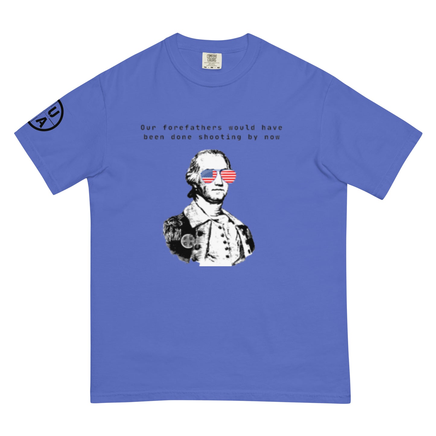 4th of July Forefathers heavyweight t-shirt