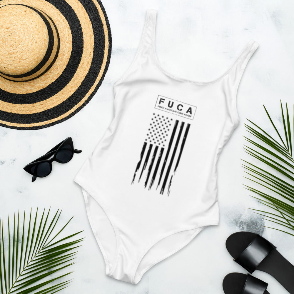 FUCA Flag One-Piece Swimsuit