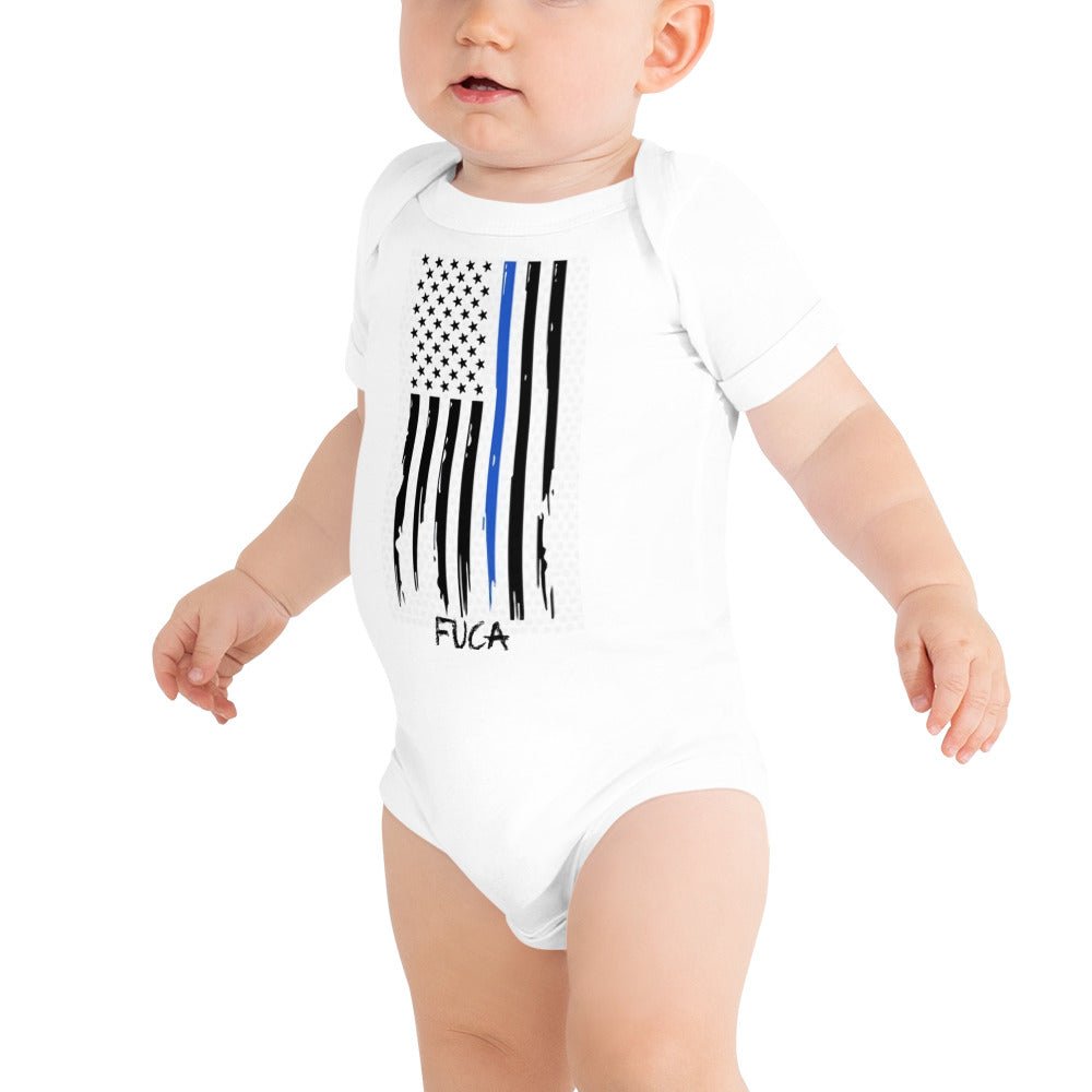Back the Blue Flag Onsie
