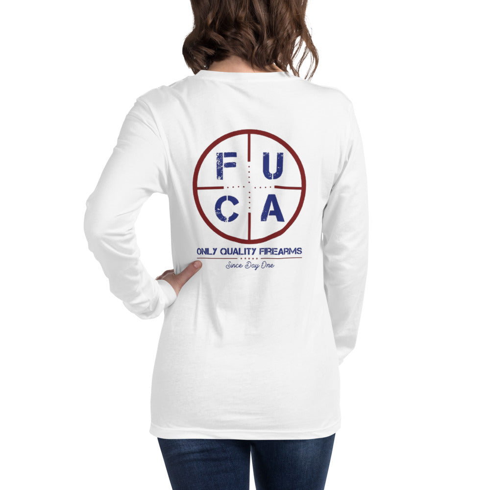 FUCA Red•White•Blue Unisex Long Sleeve