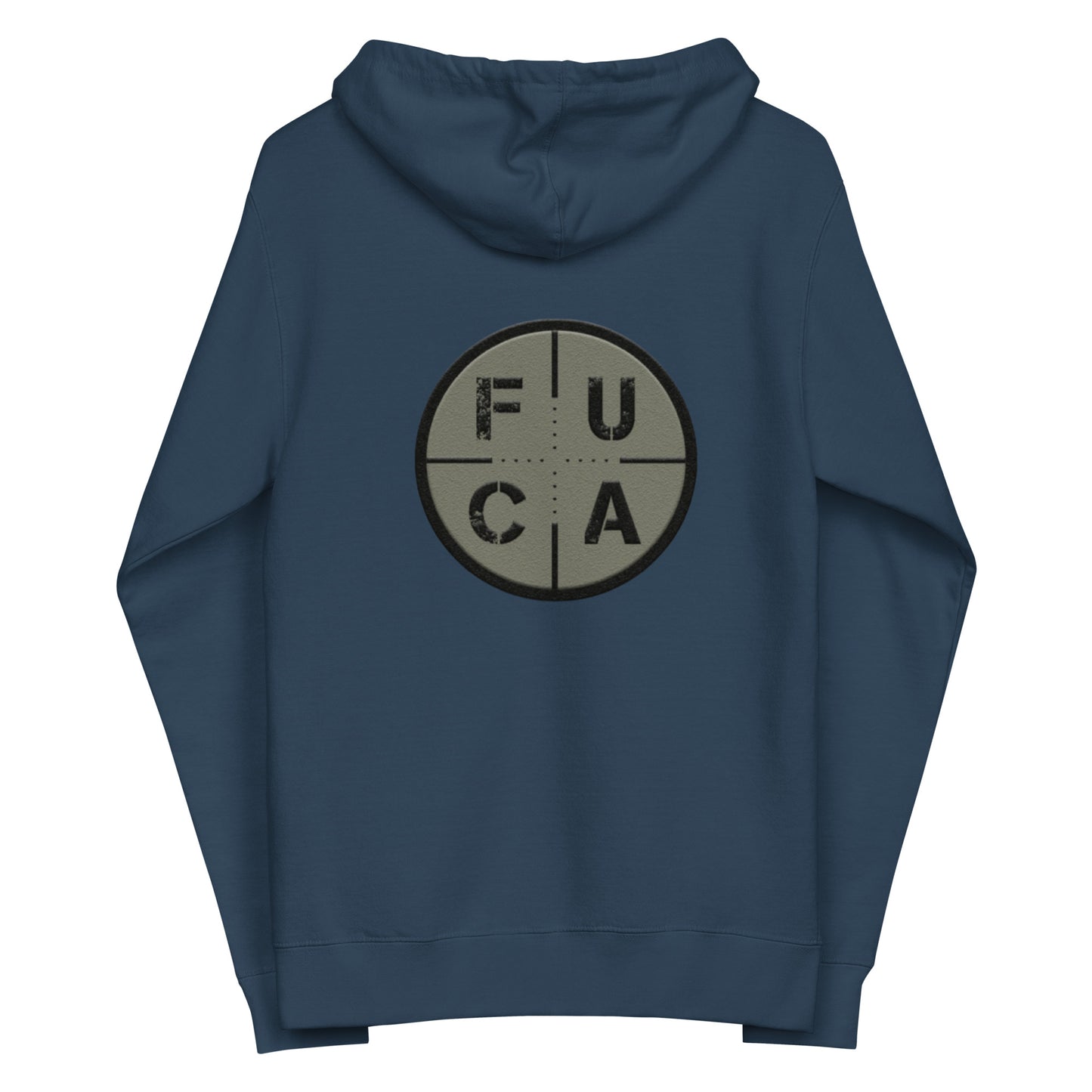 FUCAround Unisex fleece zip up hoodie