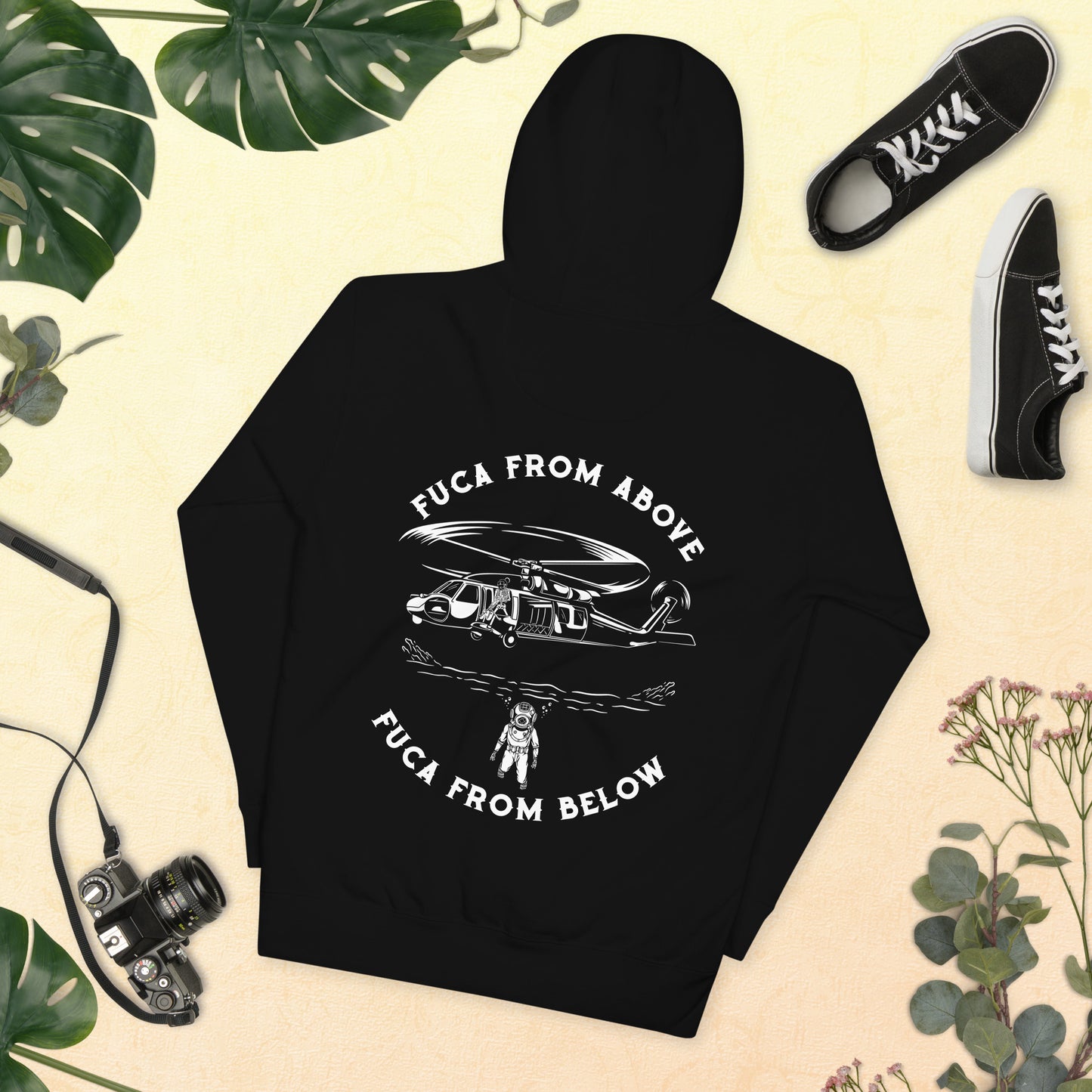Unisex FUCA from Above & Below Hoodie