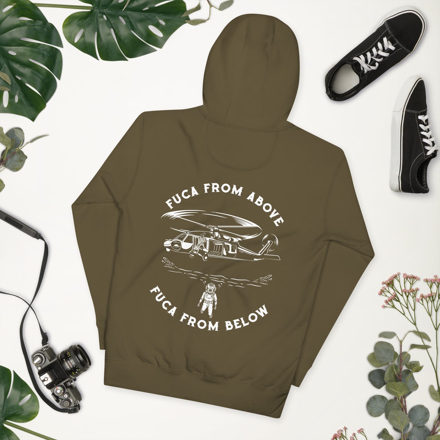 Unisex FUCA from Above & Below Hoodie