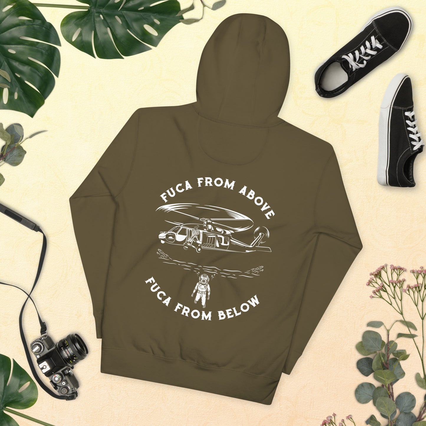 Unisex FUCA from Above & Below Hoodie