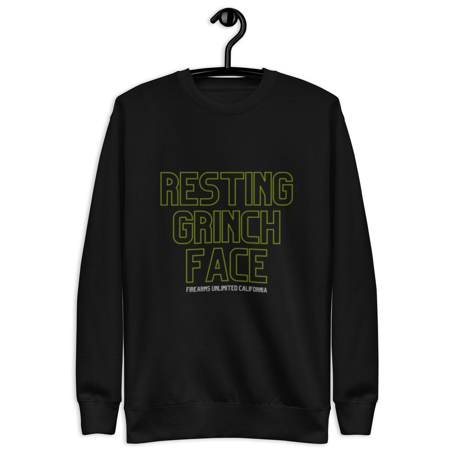Resting Grinch Face Sweatshirt