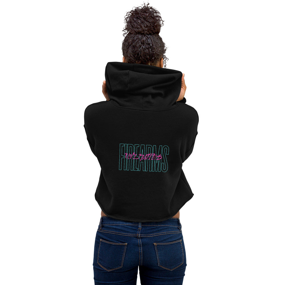 Retro Crop Hoodie