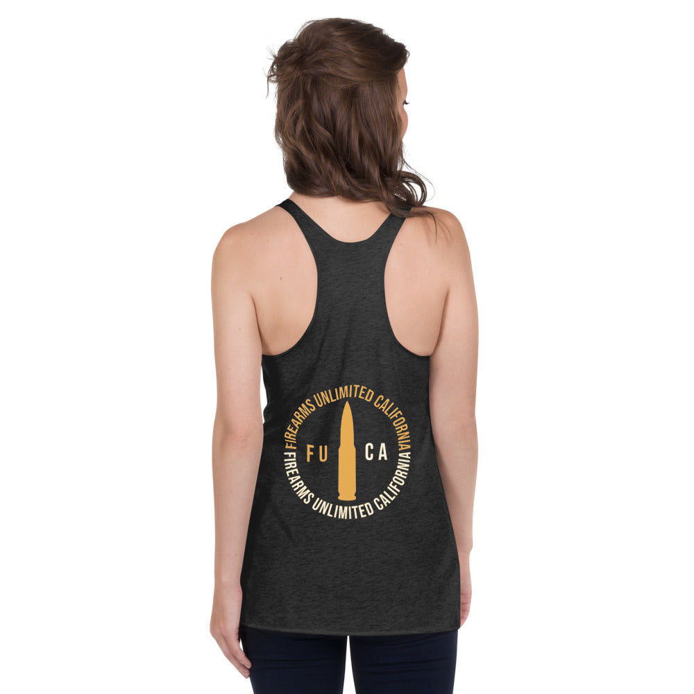 FUCA Women's Yellow Bullet Tank