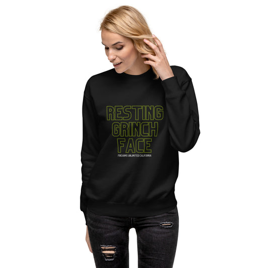 Resting Grinch Face Sweatshirt
